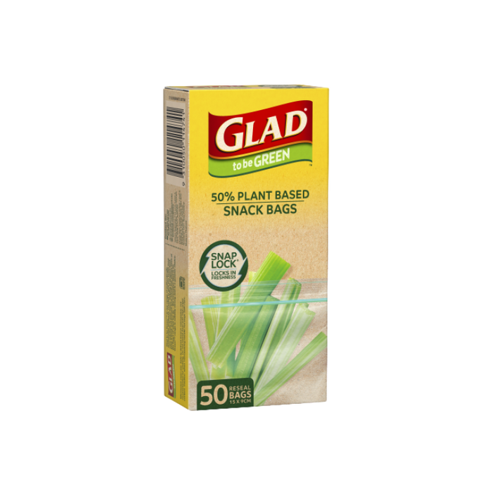 Glad to be Green® Plant Based Reseal Bag – Snack - Glad Philippines