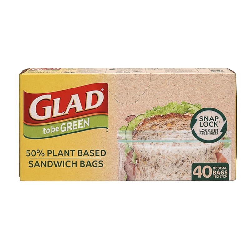 Glad to be Green® Plant Based Reseal Bag – Snack - Glad Philippines